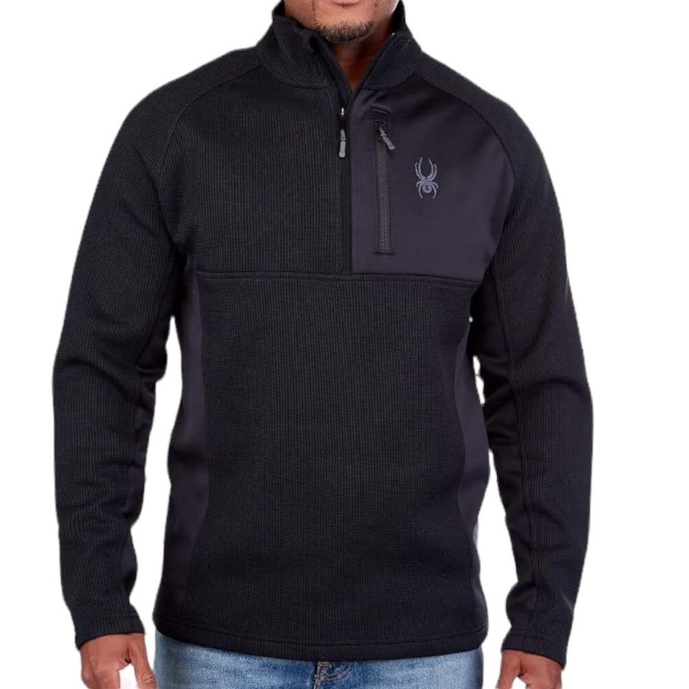 Spyder - Half Zip Sweater Gait Knit Pullover Jacket